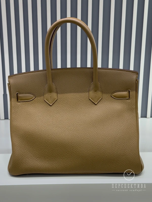 Hermès BIRKIN 30 VERSO BRONZE DORE/BLUME TOGO PHW H30BRONZEPHW 4