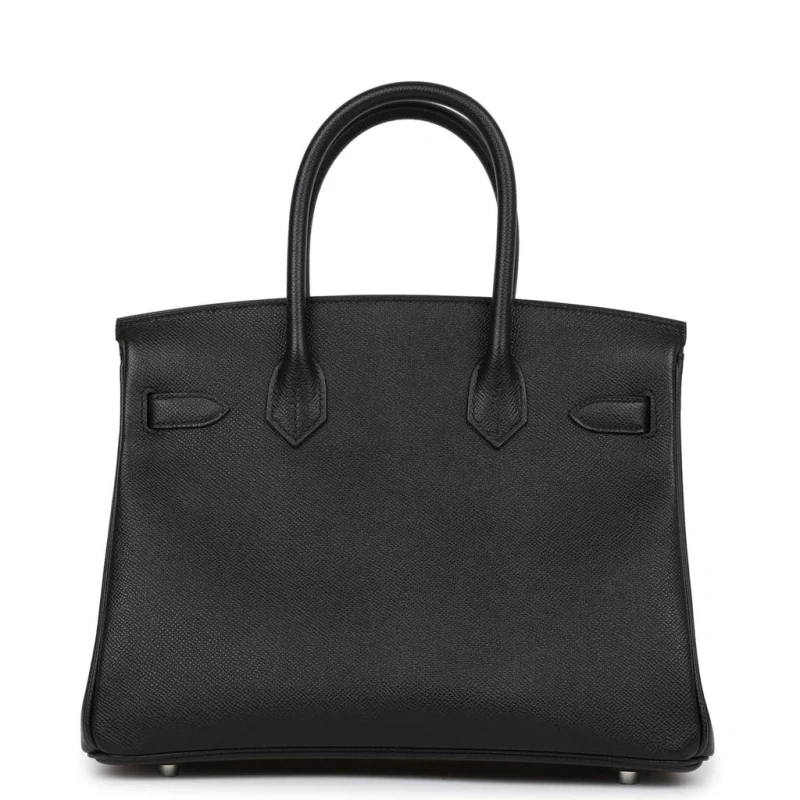 Hermès BIRKIN 30 VEAU TOGO NOIR PHW B30TN 5