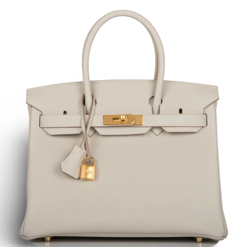 Hermès BIRKIN 30 VEAU TOGO GRIS PERLE GHW B30TGP