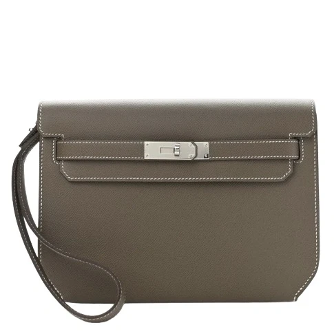 KELLY DEPECHES 25 VEAU EPSOM ETOUPE PHW