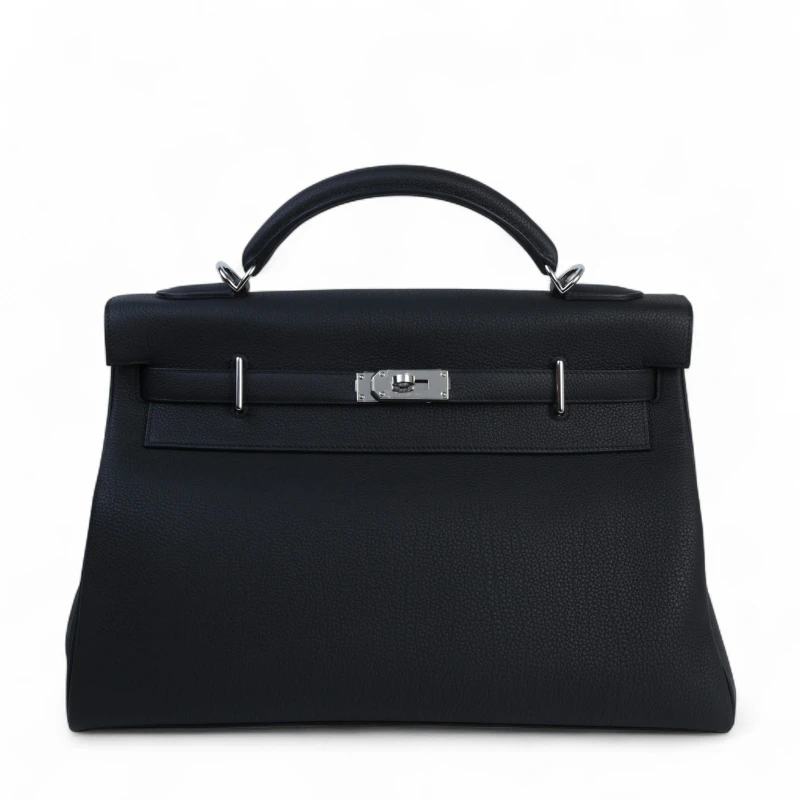 Hermès KELLY 42 MAXI TOGO NOIR PHW K42TN 1