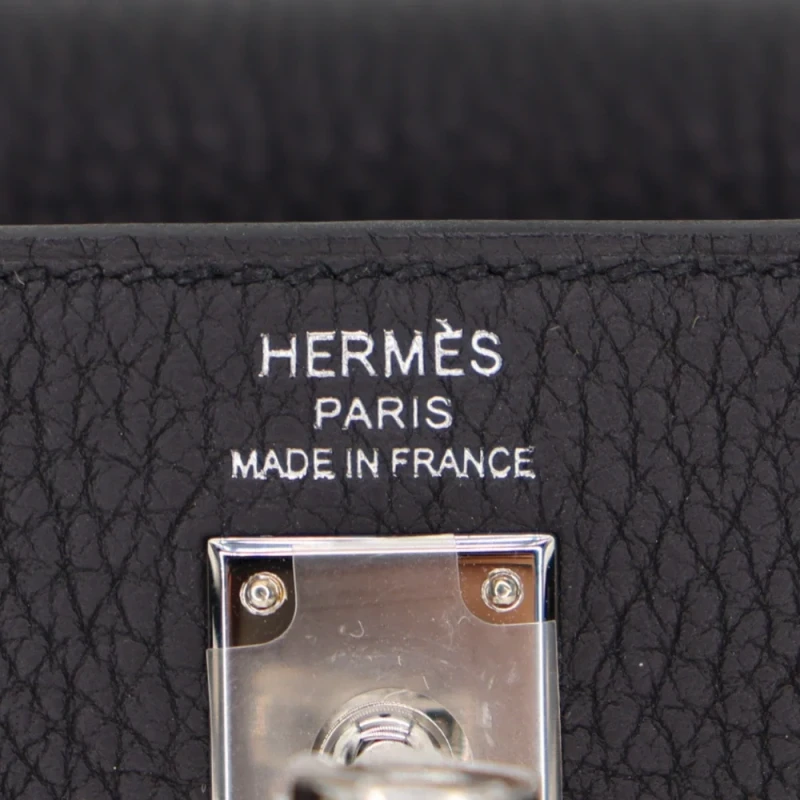 Hermès KELLY RETOURNE 25 VEAU TOGO NOIR PHW K25TN 6