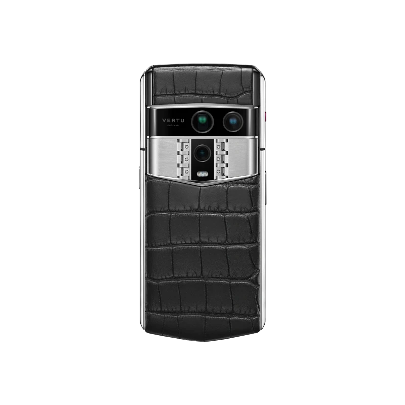 Vertu Agent Q - Silver Advanced Set-Iron Black Alli AQ Black Alli 3