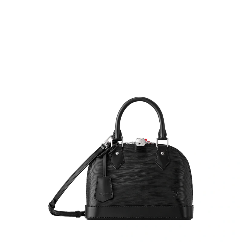 Louis Vuitton Alma BB Epi Black M24645 2