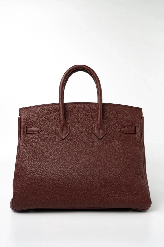 Hermès BIRKIN 25 VEAU TOGO ROUGE H PHW B25TRH 9