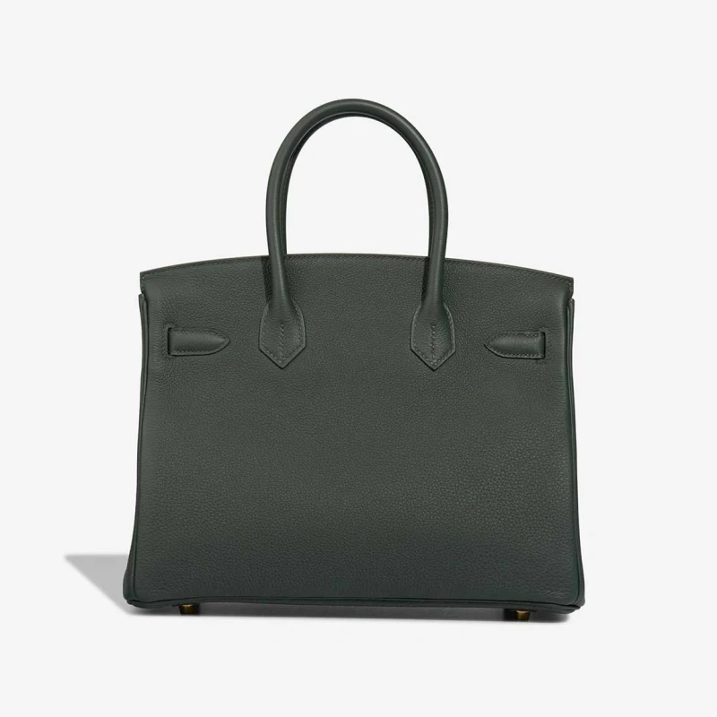 Hermès BIRKIN 30 VEAU TOGO VERT MANGROVE GHW B30TVM 3
