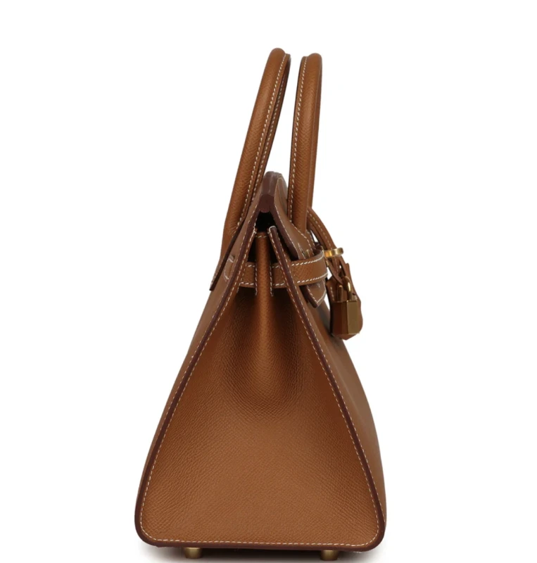 Hermès BIRKIN SELLIER 25 EPSOM CALFSKIN BAG 37 GOLD H079234CC 4