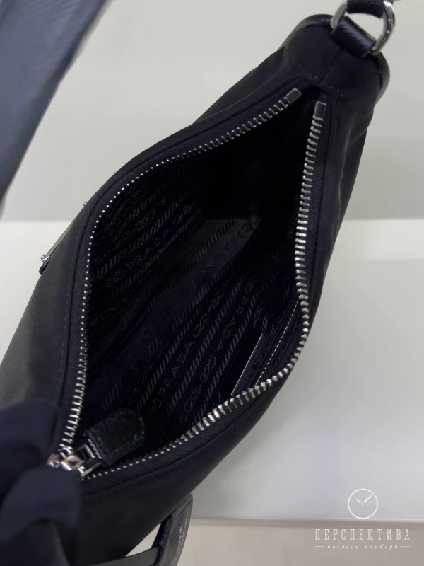 PRADA Re-Edition 2005 Re-Nylon and Saffiano mini bag Black 1N204X_R064_F0002 8