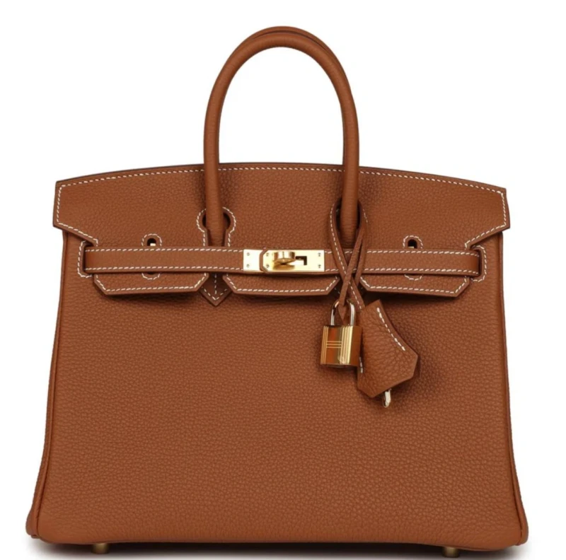 BIRKIN 25 VEAU TOGO GOLD GHW