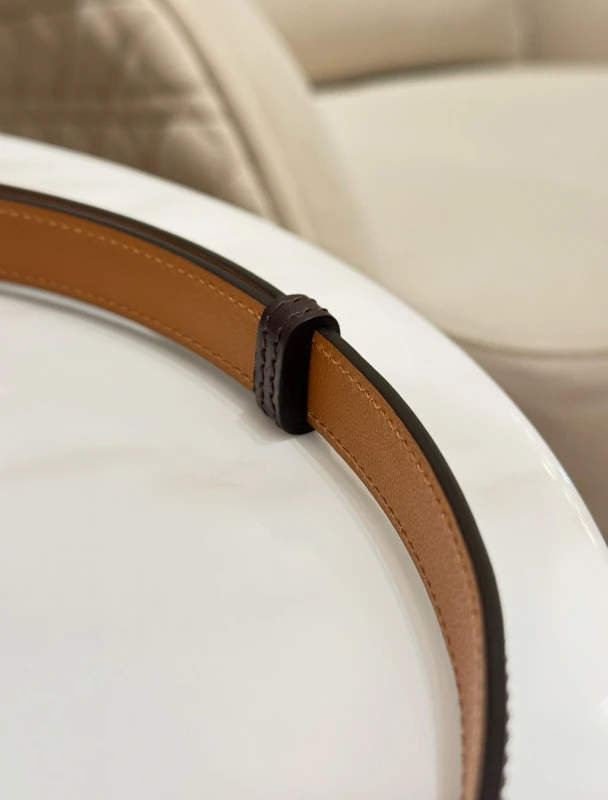 Hermès Kelly 18 belt Ebène Hunter cowhide YGP H081775CC46 5