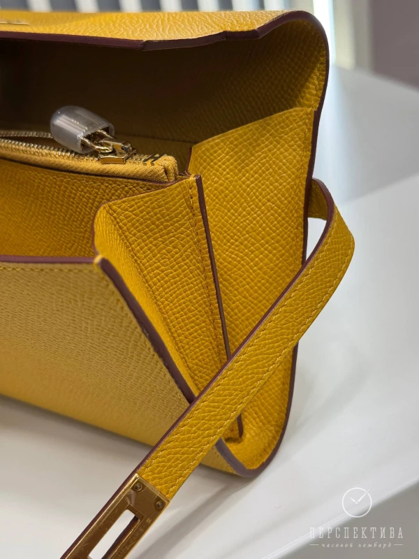Hermès Kelly Long Wallet Jaune Ambre Epsom Gold Hardware KLWJA 3