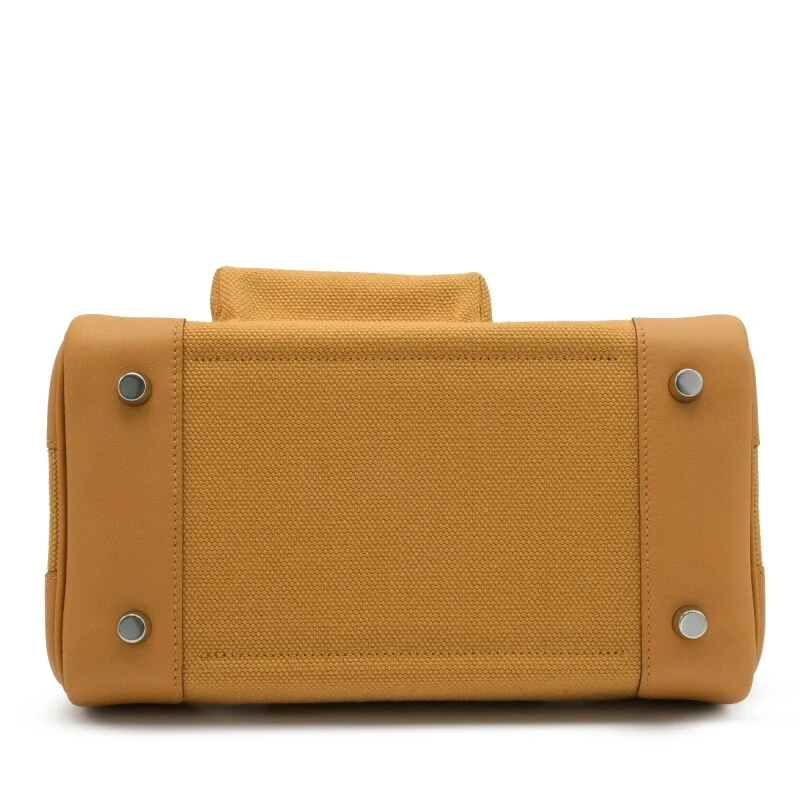 Hermès BIRKIN CARGO 25 VEAU SWIFT/TOILE GOELAND DESERT/SESAME PHW B25CARGODS 5