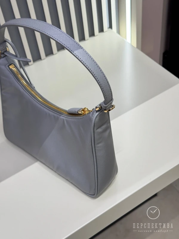 PRADA Re-Edition 2005 Re-Nylon and Saffiano mini bag Cloudy Gray 1N204X_R064_F0CUK 9