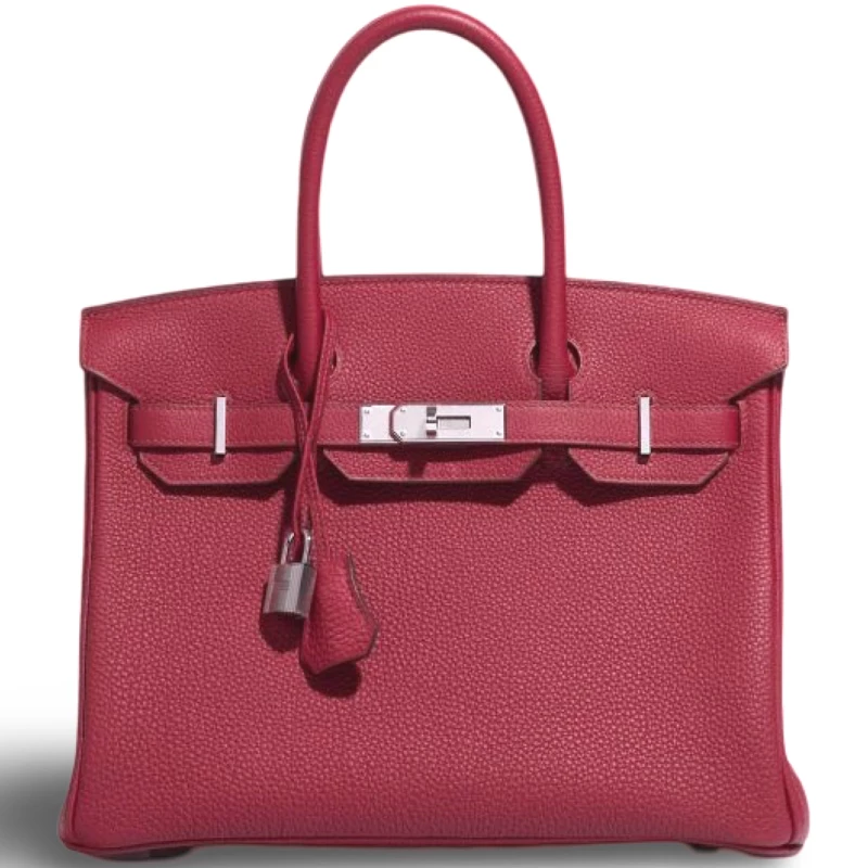 BIRKIN 30 VEAU TOGO ROUGE H PHW