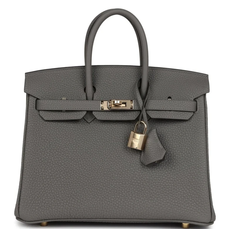 Hermès Birkin 25 Togo/Gris Meyer PHW B25GM 1