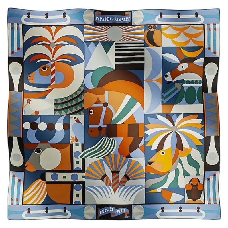 Parade en Fanfare scarf 90
