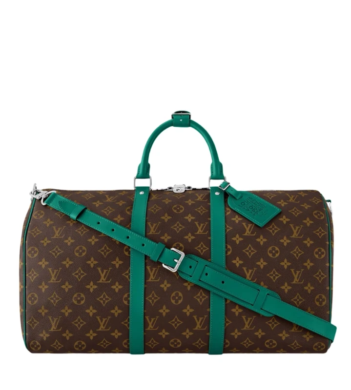 Louis Vuitton Keepall Bandoulière 50  Borneo Green M12630 2