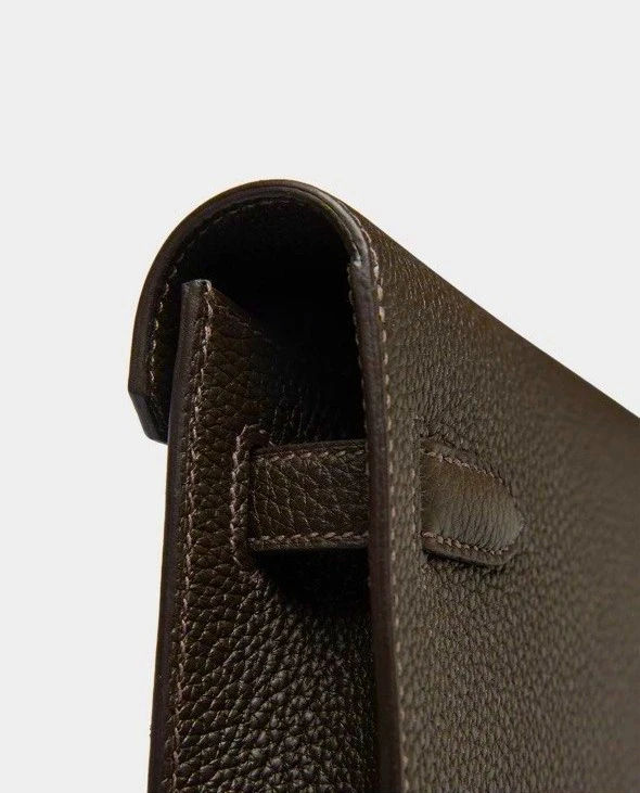 Hermès KELLY DEPECHES 25 VEAU TOGO BAI-BRUN Depeches25 3