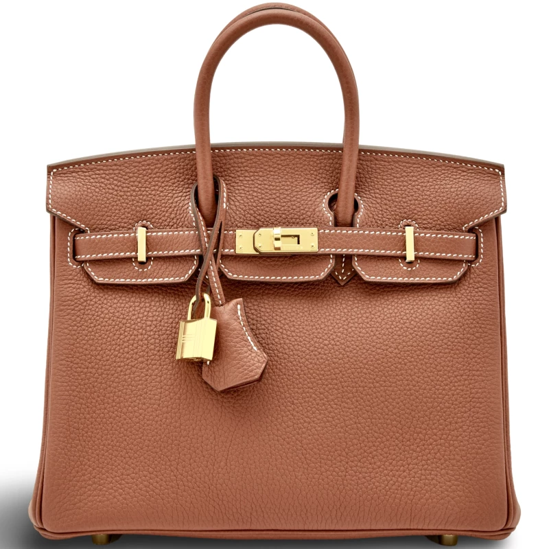 BIRKIN 25 VEAU TOGO GOLD GHW