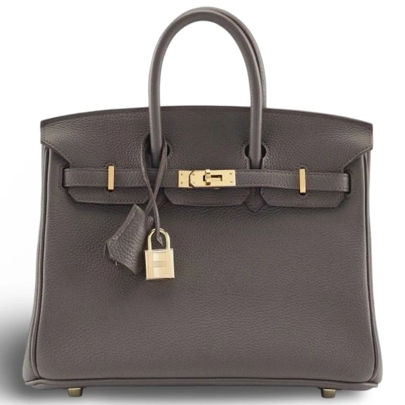 BIRKIN 25 VEAU TOGO GRIS ETAIN GHW