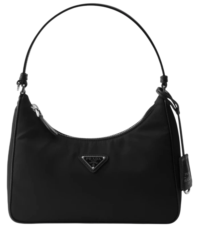 PRADA Re-Edition 2005 Re-Nylon and Saffiano mini bag Black 1N204X_R064_F0002 1