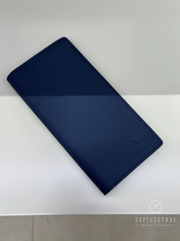 Louis Vuitton Brazza Wallet Navy Blue M25978 4