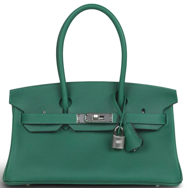Hermès BIRKIN SHOULDER LIGHT 29 EVERCOLOR VERT MOYEN PHW BS29EV 1