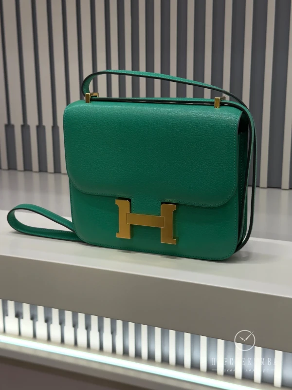 Hermès Constance 18 Mini Epsom Vert Vertigo GHW H18MINIGHW 2