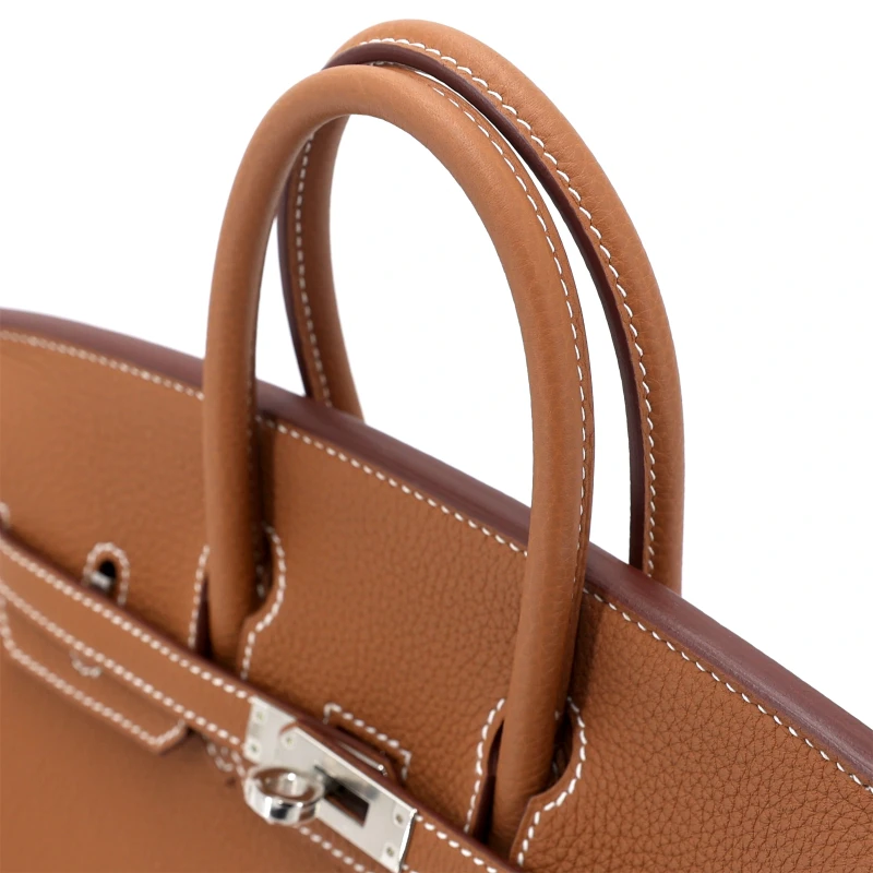 Hermès BIRKIN 25 TOGO GOLD PHW B25TG 2