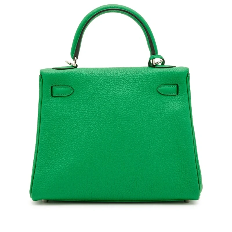 Hermès KELLY 25 VEAU TOGO BAMBOO PHW K25TBDP 2