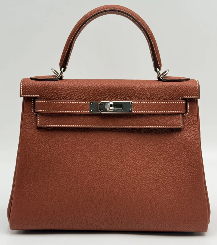 Hermès KELLY 28 VEAU TOGO CUIVRE PHW K28TC 2