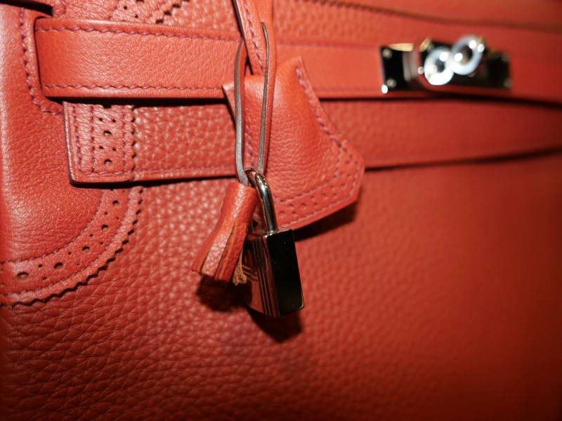 Hermès KELLY 32 GILLIES CLEMENCE/SWIFT BRIQUE PHW K32Gillies 7