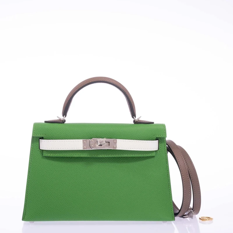 Hermès KELLY 20 TRICOLORE PHW K20TRI 3