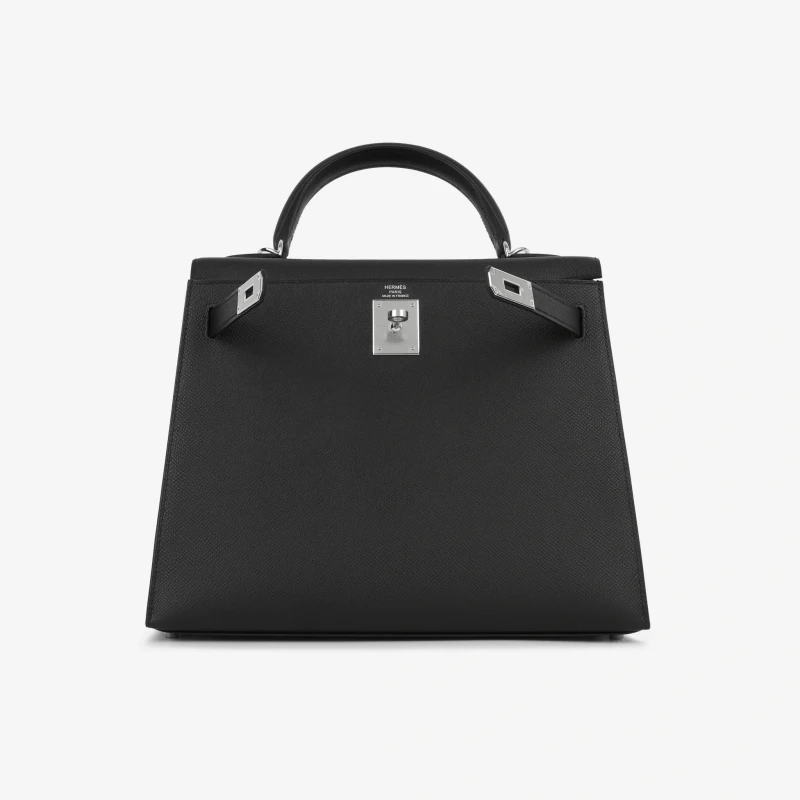 Hermès KELLY 28 VEAU EPSOM NOIR PHW K28EN 8