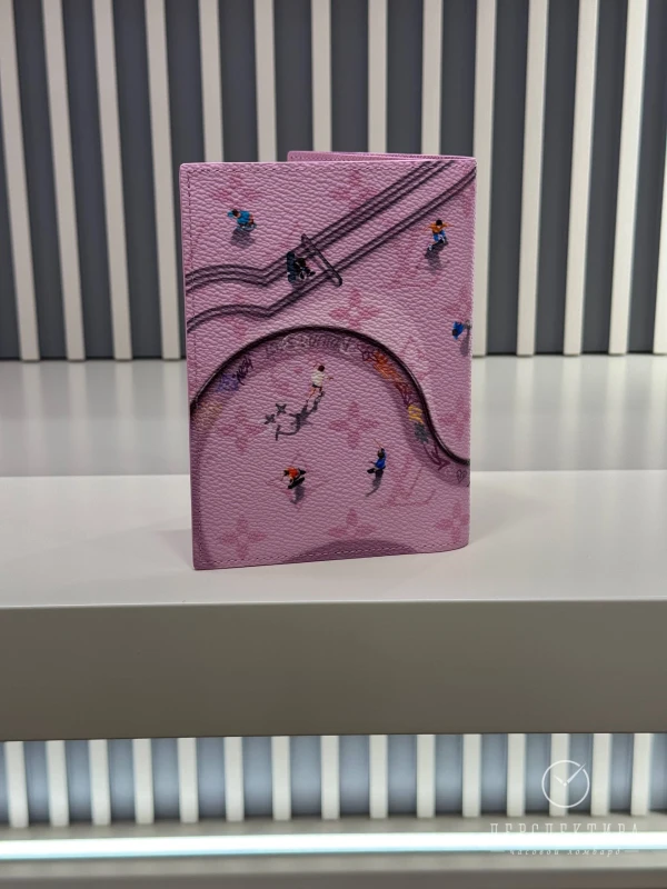 Louis Vuitton Passport Cover Pink M27229 6