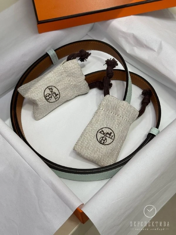 Hermès Kelly 18 belt Epsom Vert Peppermint PHW H069853CKN3 4