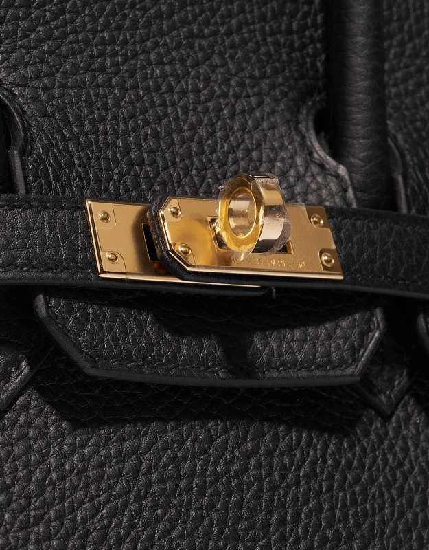 Hermès BIRKIN 25 VEAU TOGO NOIR GHW B25TN 7