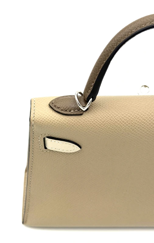 Hermès KELLY 20 EPSOM HSS TRENCH/CRAIE/ETOUPE PHW K20HSS 8