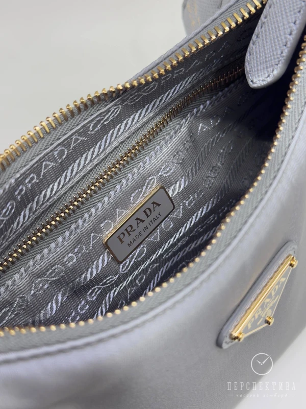 PRADA Re-Edition 2005 Re-Nylon and Saffiano mini bag Cloudy Gray 1N204X_R064_F0CUK 4