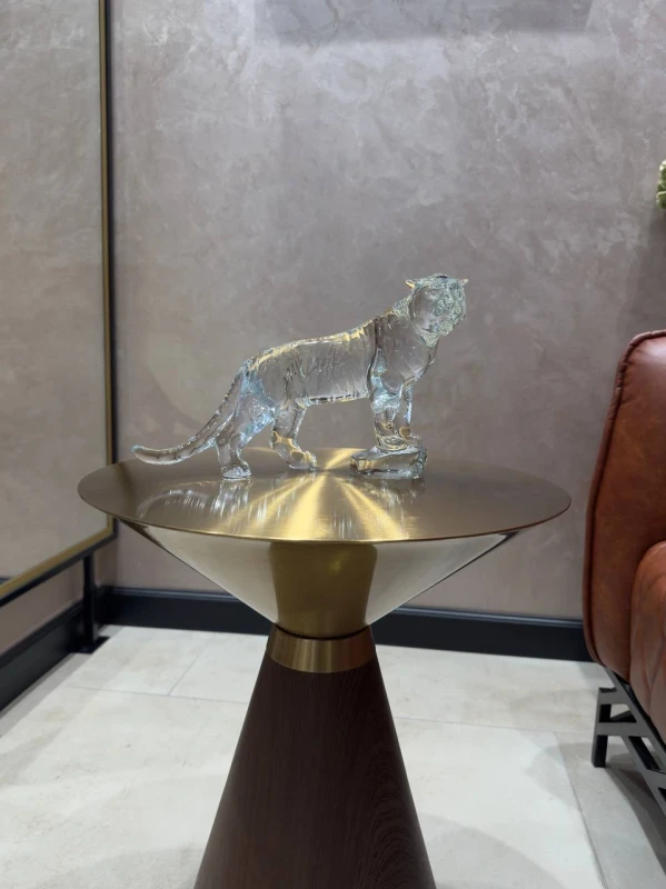 BACCARAT Roaring Bengal Sculpture 2814562 3