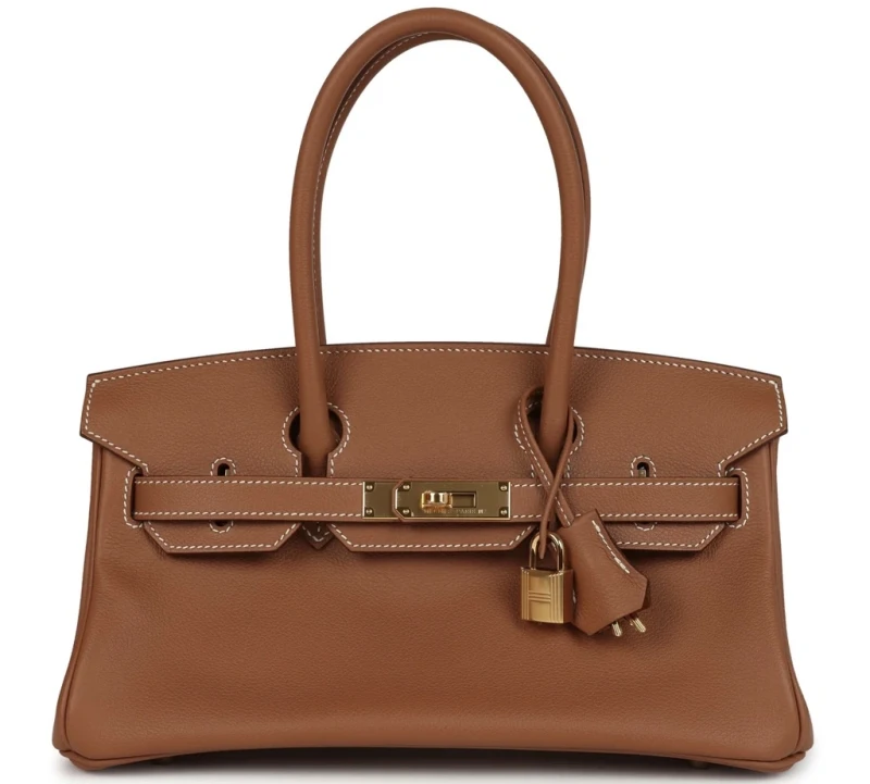 BIRKIN SHOULDER LIGHT 29 EVERCOLOR GOLD PHW