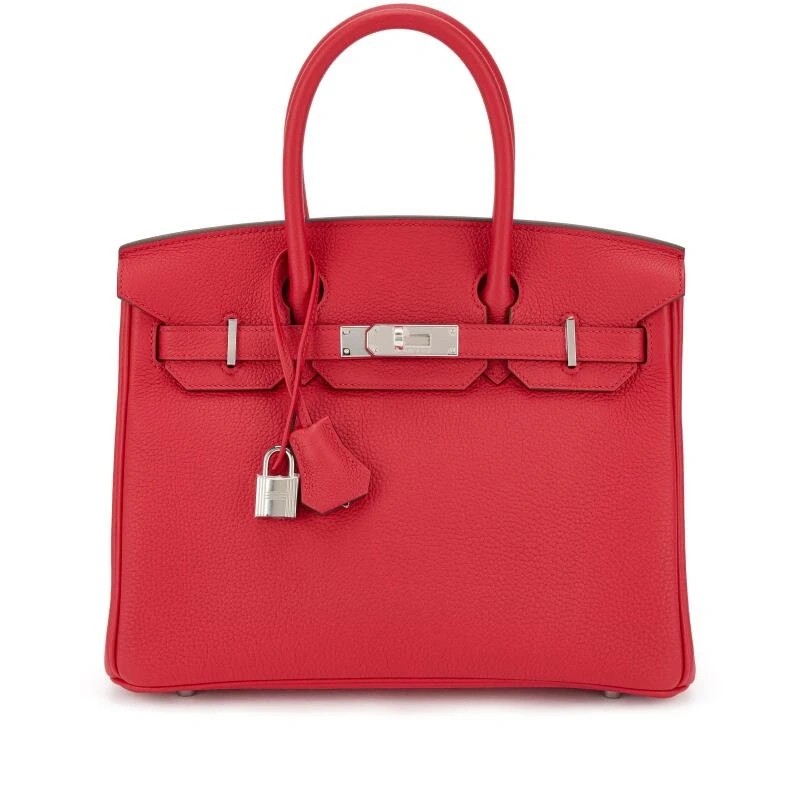 Hermès BIRKIN 30 VEAU TOGO RUBIS PHW B30TR 1