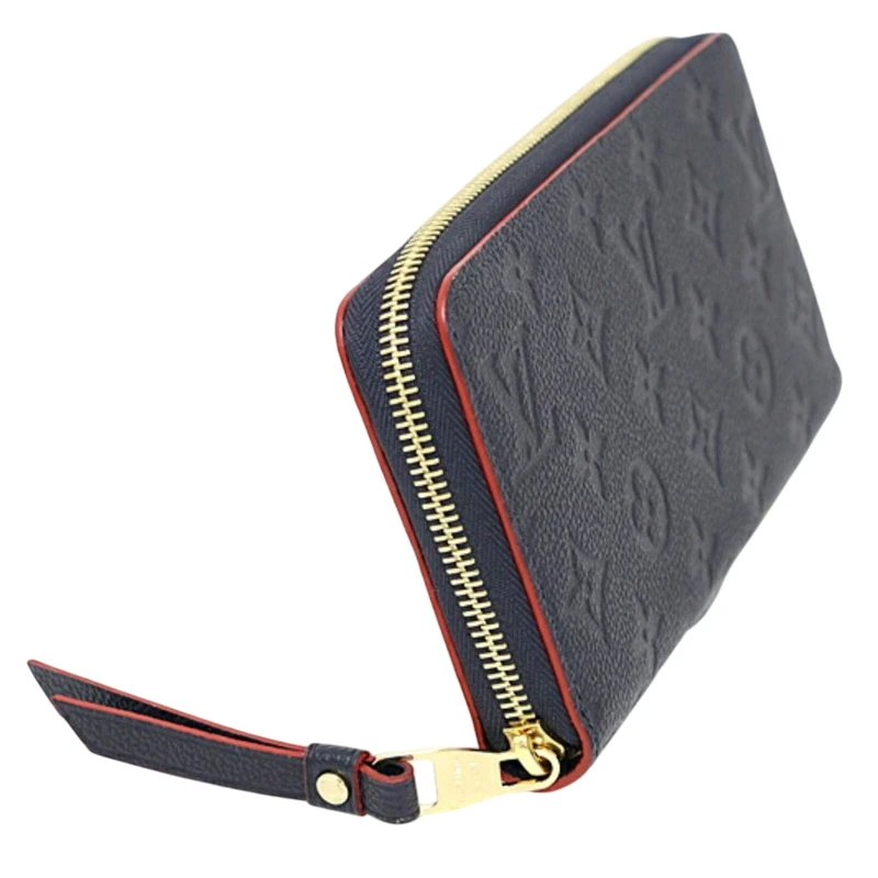 Louis Vuitton Zippy Wallet Marine Rouge Monogram Empreinte M62121 3