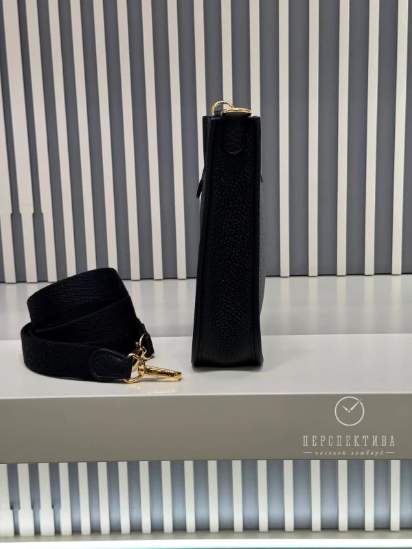 Hermès Evelyne 16 Amazone bag Clemence Noir GHW H069426CCAV 4