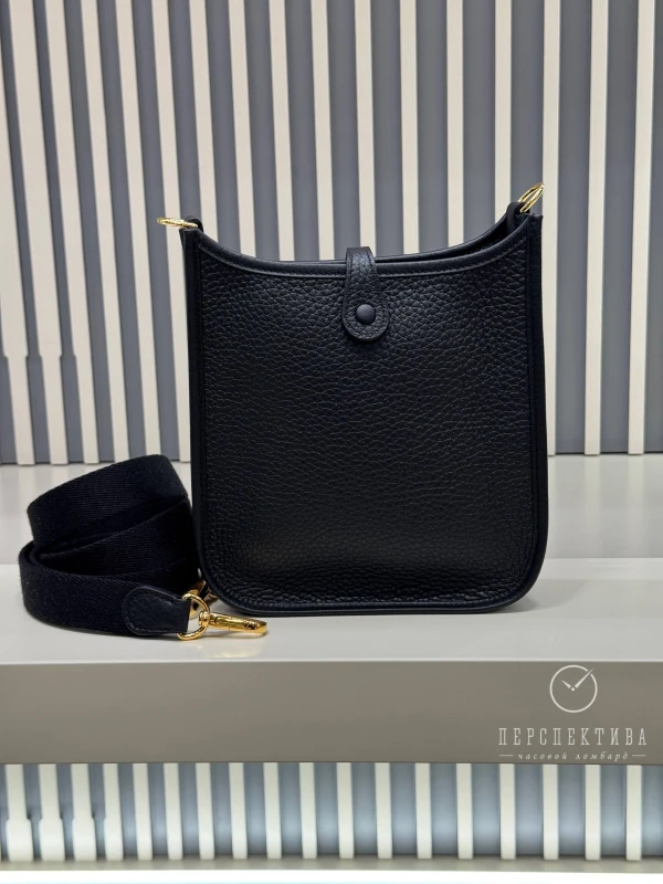 Hermès Evelyne 16 Amazone bag Clemence Noir GHW H069426CCAV 5