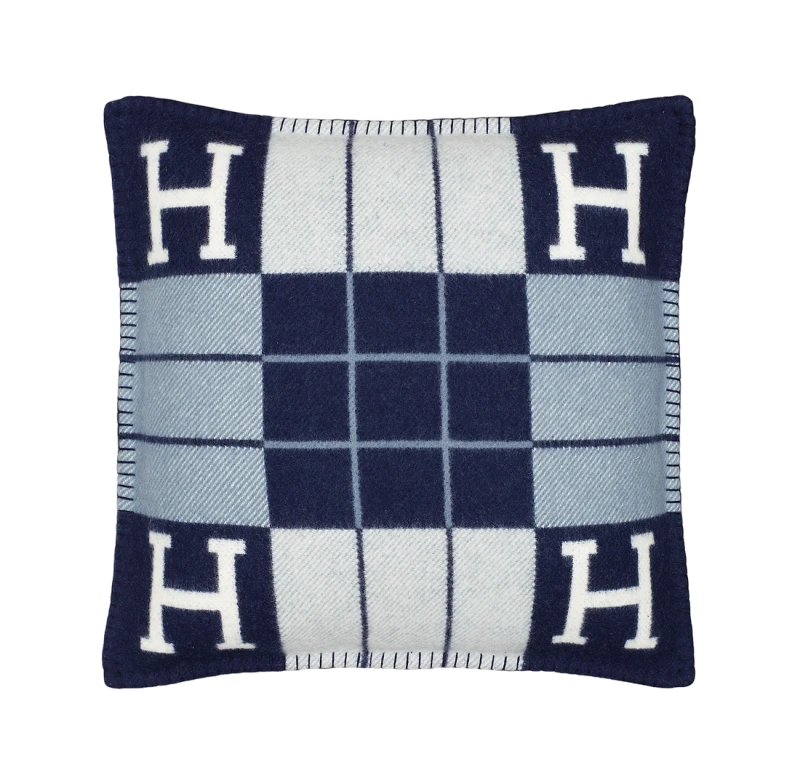 Hermès Avalon throw blanket/Avalon pillow small model HPB 1
