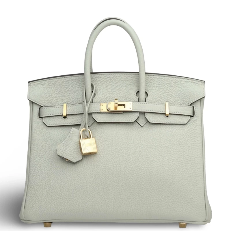 BIRKIN 25 VEAU TOGO GRIS NEVE GHW