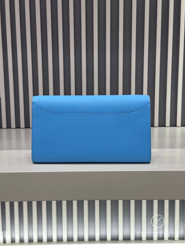 Hermès Constance To Go wallet Veau Epsom Celeste H080125CK7N 8