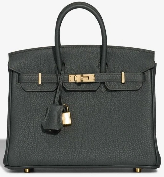 Hermès BIRKIN 25 VEAU TOGO VERT MANGROVE PBHW B25TVM 2
