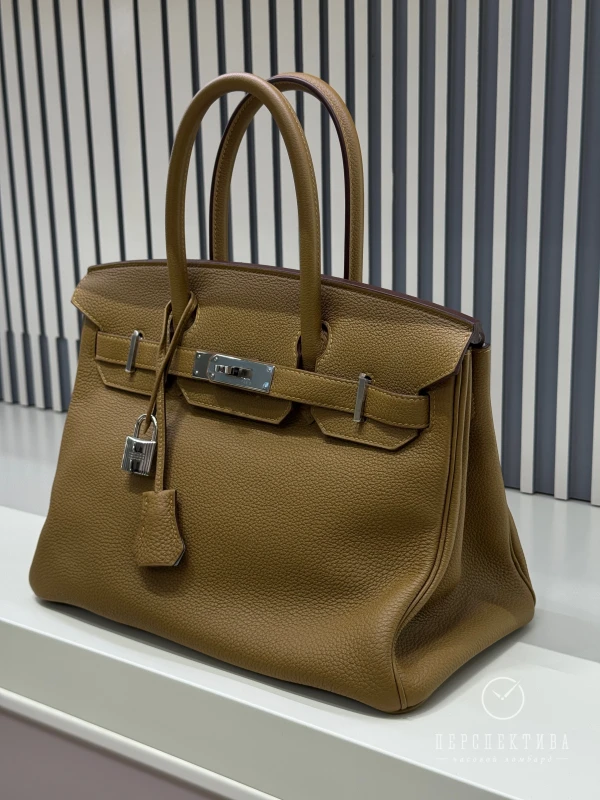 Hermès BIRKIN 30 VERSO BRONZE DORE/BLUME TOGO PHW H30BRONZEPHW 2